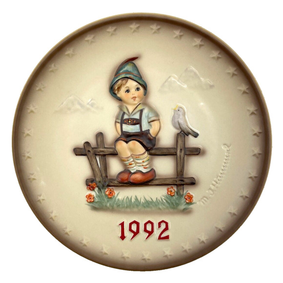 Vintage 1992 Goebel M.J. Hummel 22nd Annual Collector Plate HUM 288 Series of 25 - Picture 1 of 14